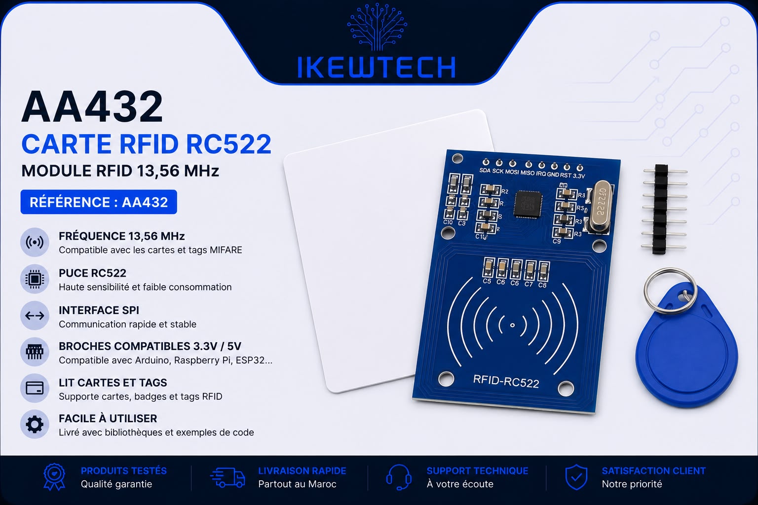 Module RFID RC522
